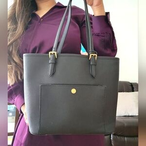 MK Michael Kors Black Saffiano tote Like new